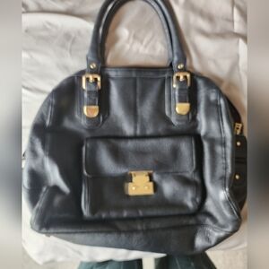 Vincent Camuto black leather